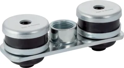 Produktbild von Geberit Grundplatten-Dämmset G1/2 Fixpunktbefestigung mit Grundplatte, 1 Stk.