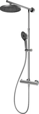 Produktbild von Duschsäule inkl. Thermostat SCHULTE Duschmaster Rain anthrazit matt D964028 280