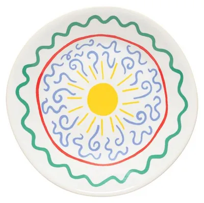 Produktbild von Vorspeisenteller, Summer Bliss Sun White, 16 cm, Costa Nova