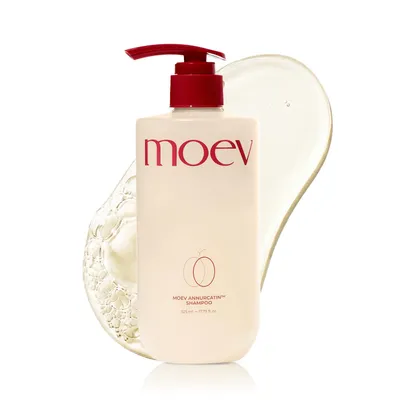 Imagen del producto de Champú MOEV Annurcatin 525 ml – Champú nutritivo con complejo de aminoácidos, biotina y niacinamida