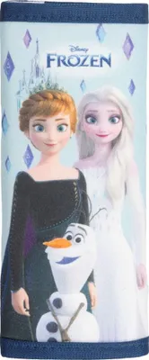 Produktbild von Gurtführer Frozen-Design Elsa & Anna, ultraweich, Scheuerschutz, Klettverschluss, für Autofahrten