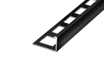 Obrázek produktu pro SP3 ukončovací lišta L ACARA, PREMIUM, hliník lakovaný černá matná, 11 mm, 3 m