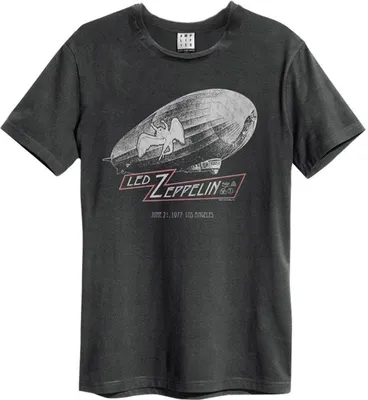 Produktbild von Amplified - "Dazed And Confused" T-Shirt für Herren/Damen Uni GD1524 (L) (Holzkohle)