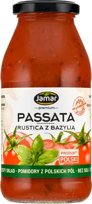 Immagine prodotto di Jamar Premium Passata Rustica con Basilico 500 G