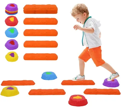 Produktbild von Set aus 8 Balanciersteinen für Kinder