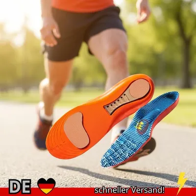 Produktbild von Orthopädische Sportelastizität Einlegesohlen für Schuhe Sohle Uni