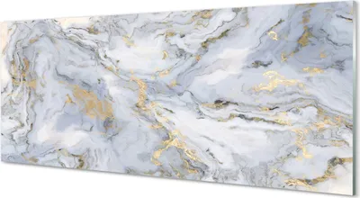 Produktbild von Glasbilder 125x50 Wandkunst Marmorsteinmauer