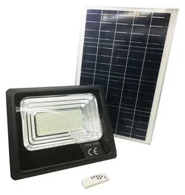 Obrázok produktu pre LED reflektor so solárnym panelom 100 W (ekvivalent 20 W) – 6000 K