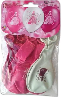 Produktbild von Luftballons - Prinzessin - 10 Stück