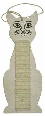 Produktbild von Sisal Wandkratzbrett Katze 60 × 20 cm