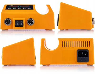 Zdjęcie produktu dla Rosfix Zestaw Orange Husky OH660 + Strong Cosmico RSC100W – Stacja Lutownicza 2 w 1 i Spawarka do Plastiku, 660 W, LED, 230 V, Zaciski 1200, 3 Zasilac