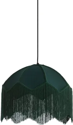 Zdjęcie produktu dla Light & Living - lampa wisząca - Malacia - zielony - rafia aksamit - Ø 40cm - E27 - 2986276