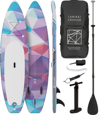 Obrázok produktu pre Capital Sports Lanikai Cruiser 9.8, nafukovací paddelboard, súprava so SUP doskou, 305 × 77 × 10