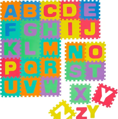 Produktbild von Baby Puzzlematte Bodenmatte Kinder Matte ABC Spielmatte Krabbelmatte Alphabet