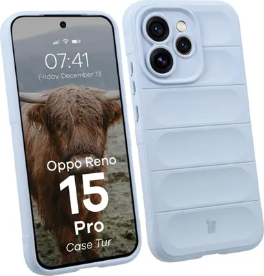 Produktbild von Robuste Handyhülle für Oppo Reno 15 Pro, Bizon Case Tur, Hellblau