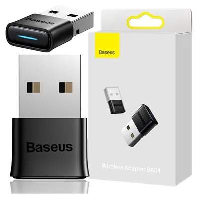 Zdjęcie produktu dla Baseus ZJBA000001, Bezprzewodowy, USB, Bluetooth, Czarny