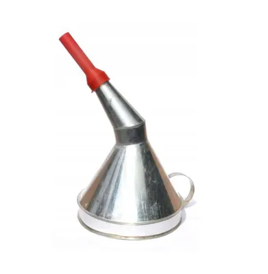 Produktbild von Trichter mit Sieb Benzintrichter Kraftstoff Einfülltrichter Metall Kunstoff