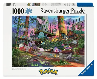 Productafbeelding van Puzzel voor volwassenen, 1000 stukjes - Pokémon - Jolteon en het gerecyclede energiecentralestation