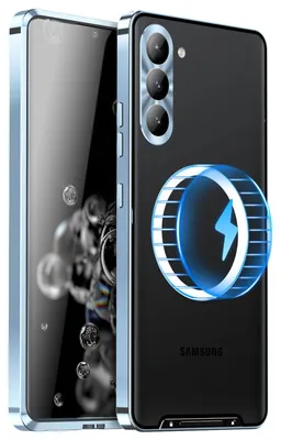 Image de Coque de protection magnétique Magsafe en métal pour Samsung Galaxy S23 FE 5G