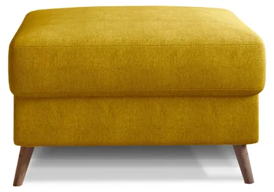 Produktbild von Gepolsterter Hocker SASHA – gelb