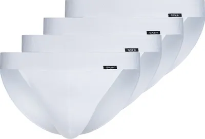 Produktbild von Skiny 4er Pack Basic Slip / Unterhose Pflegeleicht und langlebig, Aus 100% Baumwolle, Im praktischen Mehrfachpack erhältlich