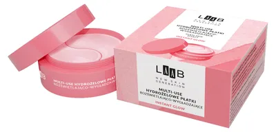 Zdjęcie produktu dla AA LAAB Glass Skin Multi-Use Hydrożelowe płatki rozświetlająco-wygładzające 60 szt.