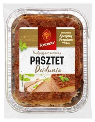 Zdjęcie produktu dla Pasztet wieprzowo-drobiowy Dzidunia Sokołów 200 g