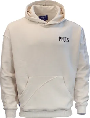 Produktbild von Pequs Herren Split Hoodie Oversize Kapuzenpullover Kapuzensweater Kapuzenjacke Beige XL