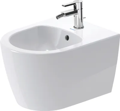 Produktbild von Duravit ME by Starck Wand-Bidet Compact, Ausladung 480mm, 2290150000