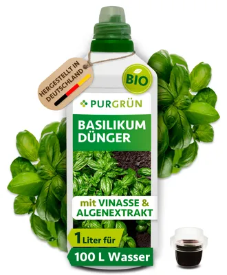 Produktbild von Purgrün -Basilikum-Dünger 1 Liter