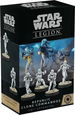 Produktbild von Star Wars Legion: Republik-Klonkommandos – Einheitenerweiterung – Delta-Trupp