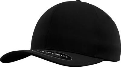 Produktbild von Flexfit Delta Baseball Cap schwarz L/XL