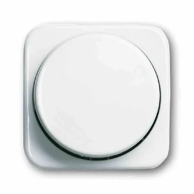 Produktbild von Busch-Jaeger Zentralscheibe Drehk. Dimmer Reflex SI alpinweiß