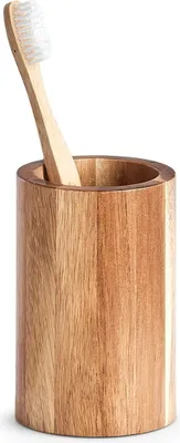 Immagine prodotto di Bicchiere per spazzolini da denti, legno di acacia, ZELLER
