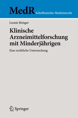 Produktbild von Klinische Arzneimittelforschung mit Minderjährigen