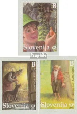 Produktbild von Briefmarken Slowenien 2004 Mi 462-464 (kompl.Ausg.) postfrisch Kinderbuchillustration MH