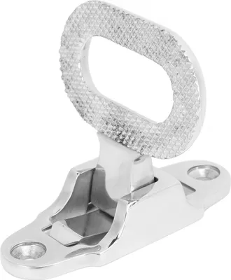 Produktbild von Klappbare Maststufe, 316 Edelstahl, hochglanzpoliert, rutschfest, universell passend für Boot, Wohnmobil, LKW, Yacht