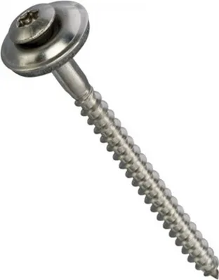 Immagine prodotto di - Viti per lamiera ondulata Torx in acciaio inox - rondelle EPDM - 4,5x70mm (200 pezzi) - EU -