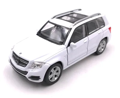 Produktbild von Onwomania Modellauto Mercedes Benz GLK SUV Weiss Auto Mst. 1:34-39