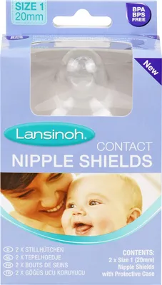 Produktbild von LANSINOH STILLHÜTCHEN 20MM, 2 St