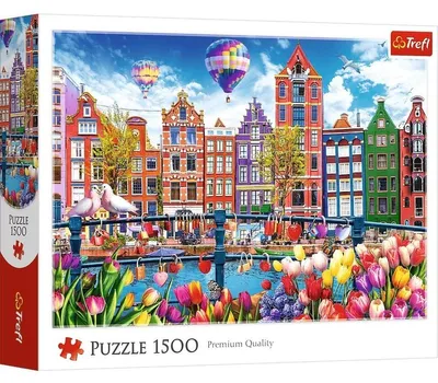 Immagine prodotto di PUZZLE 1500 Amsterdam colorata 26221