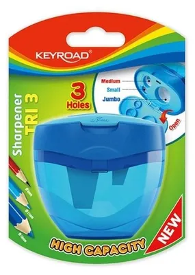 Produktbild von Dreifach-Radierer aus Kunststoff – MIX – Keyroad
