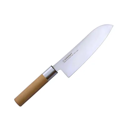 Image de Suncraft Couteau de cuisine japonais Santoku Senzo 167mm WA04