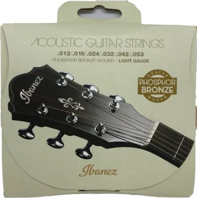 Immagine prodotto di Ibanez IACSP6C Fosforo-Bronzo - luce (012-053)