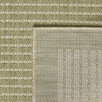Produktbild von Homebyhome In & Outdoor Teppich Terrasse Balkon Küchenteppich Wetterfest Sisal Optik Flachgewebe Einfarbig mit Struktur, Grösse: 240x340 cm