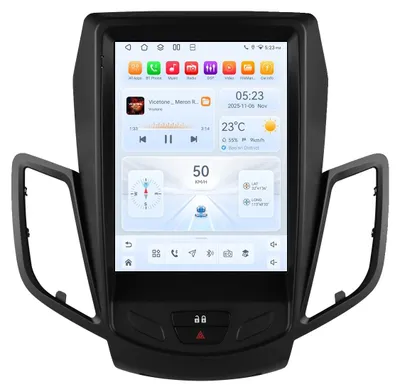 Zdjęcie produktu dla Carplay, odtwarzacz multimedialny, 9,7-calowy ekran dotykowy, obsługuje łączność 4G, model QS4-4G, procesor 8-rdzeniowy, pamięć 32 GB