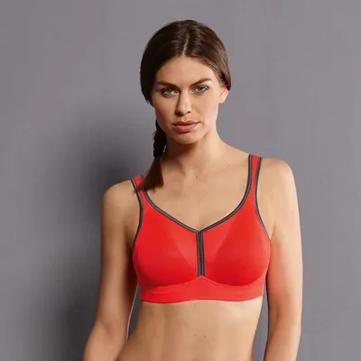 Produktbild von Anita Active Air Control Sport-BH Vorgeformt 5544 Koralle/Anthrazit – Größe 90 / B