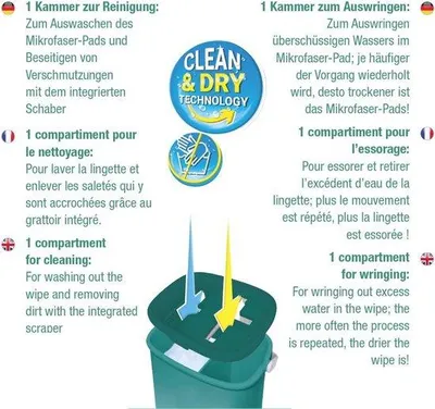 Produktbild von Slimme Mop für schnelles Reinigen