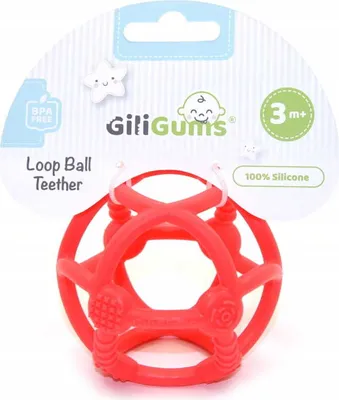 Produktbild von Beißring baby KinderBeißring roter Ball Gili Gums