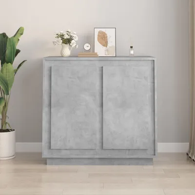 Immagine prodotto di vidaXL Credenza grigio cemento 80x34x75 cm materiale a base di legno